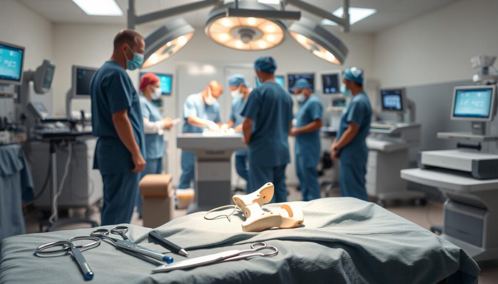 przebieg operacji endoprotezy biodra