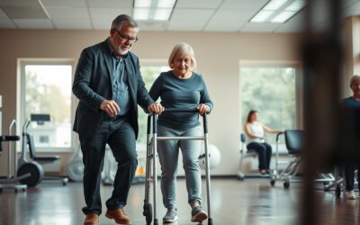 Pierwsze kroki po&nbsp;operacji: Skuteczna rehabilitacja po&nbsp;endoprotezie biodra